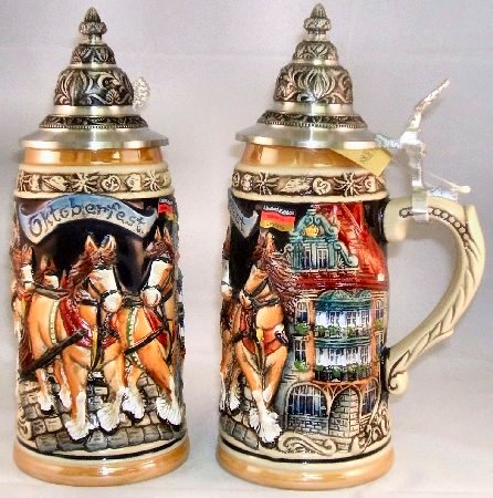 2010 Oktoberfest Munich LE 1L German Beer Stein